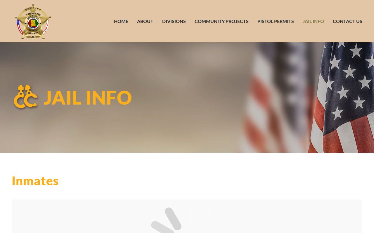 Official Lawrence County same-day arrest view